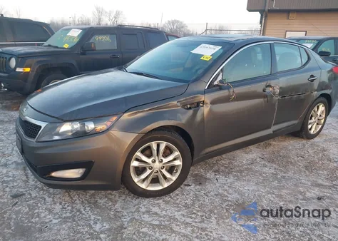 2013 Kia Optima Ex from USA, damaged, VIN 5XXGN4A70DG176036